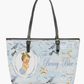 lux blonde blue changing bag