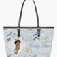 lux brown, brown blue changing bag