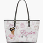 lux brown brown pink changing bag