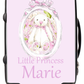 Personalised Pink frame bunny Suitcase