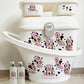 Shnuggle bath personalised set Disney Minnie Mouse