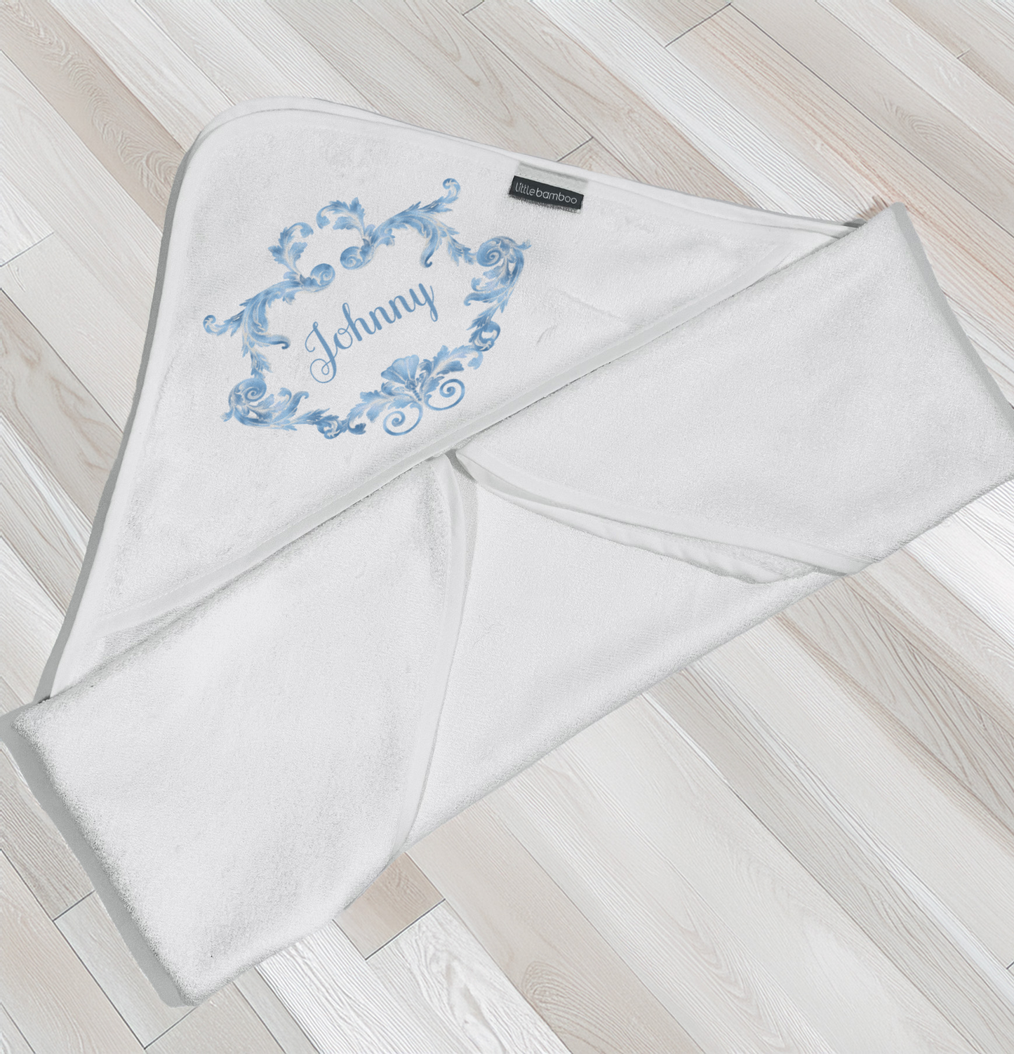 Aqua scale & Ok Baby Bath Swirl blue