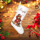 Christmas Paddington personalised stocking