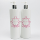 Aqua scale & Ok Baby Bath swirl pink