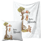 Personalised Winnie the pooh Blanket and pillow sets