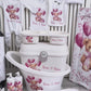 Shnuggle personalised baby bundle Pink Bear