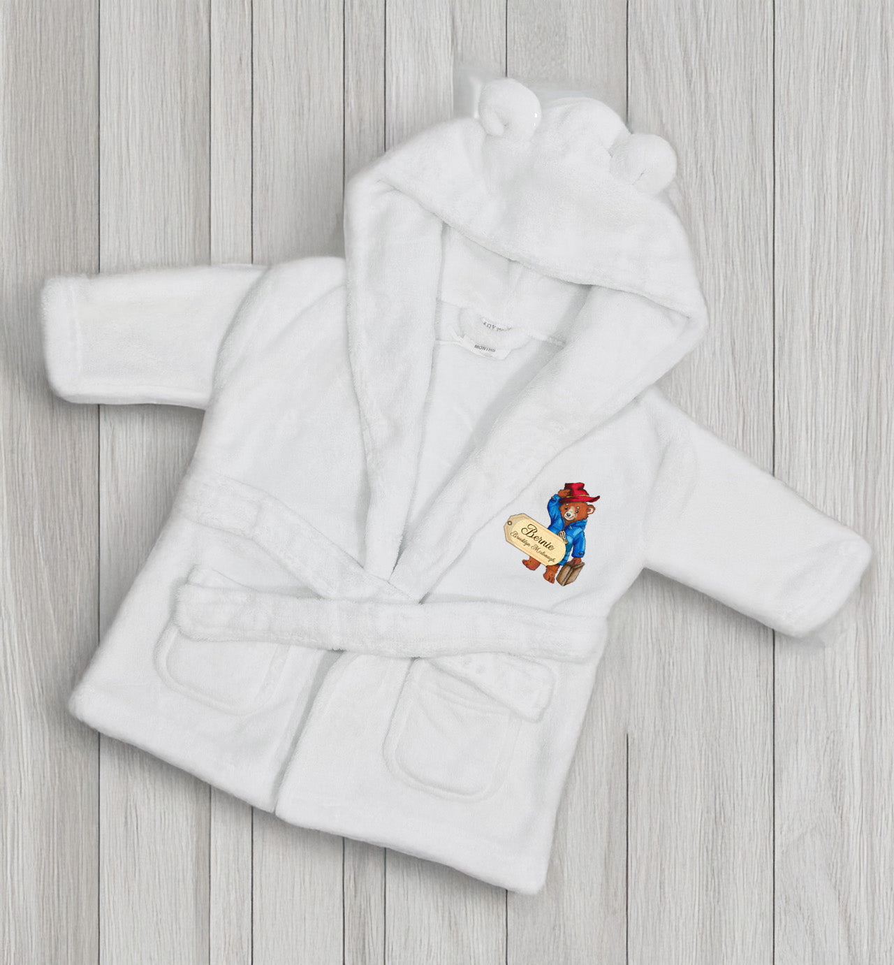 Ok Baby Bath personalised set Paddington Bear