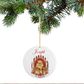 Christmas Stripe bear tree ornament