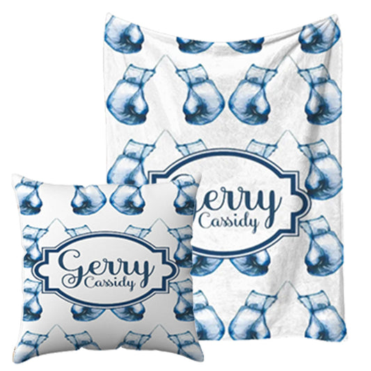 Personalised Boxing Blanket and pillow sets