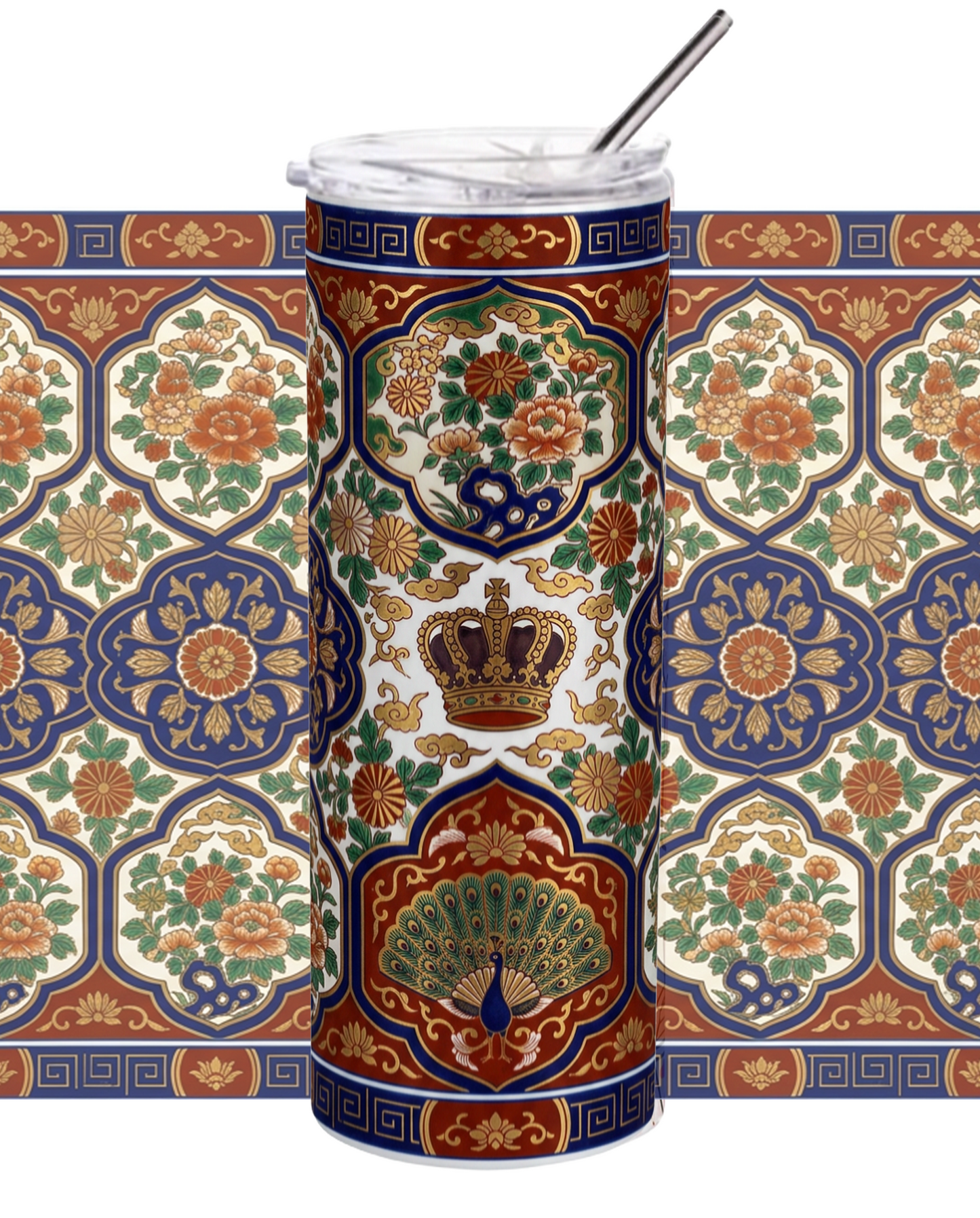 tumbler Old Imari inspired