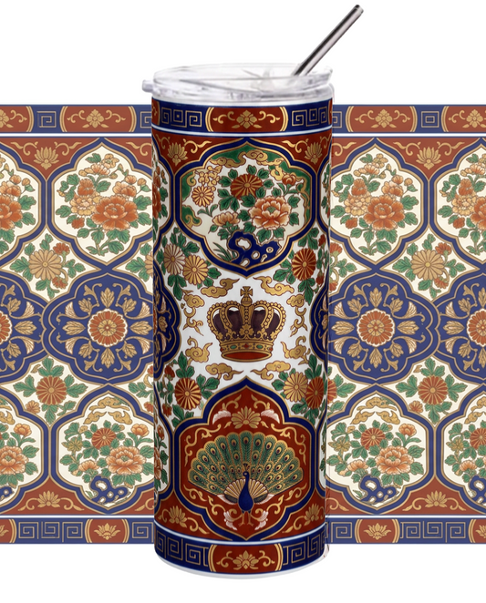 tumbler Old Imari inspired