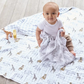 Essentials Cotton Muslin Blanket jungle (120cm)