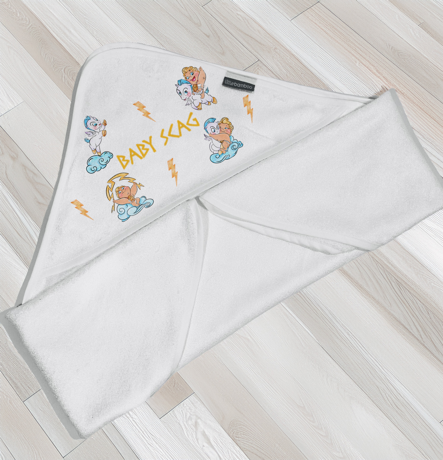 Shnuggle bath personalised set God of thunder