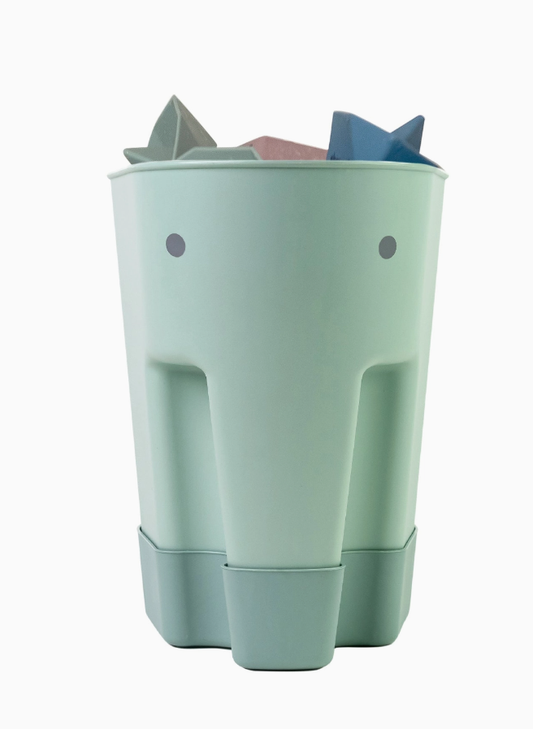 Ellie Bath Toy Drying Caddy Eucalyptus Green