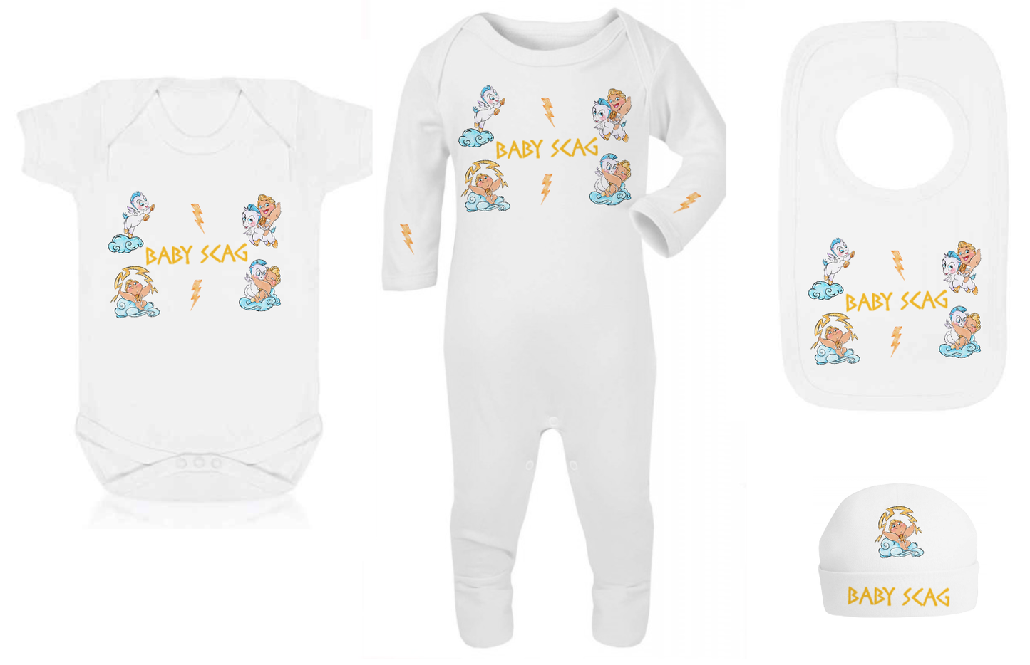 Ok baby bath personalised set D God of thunder
