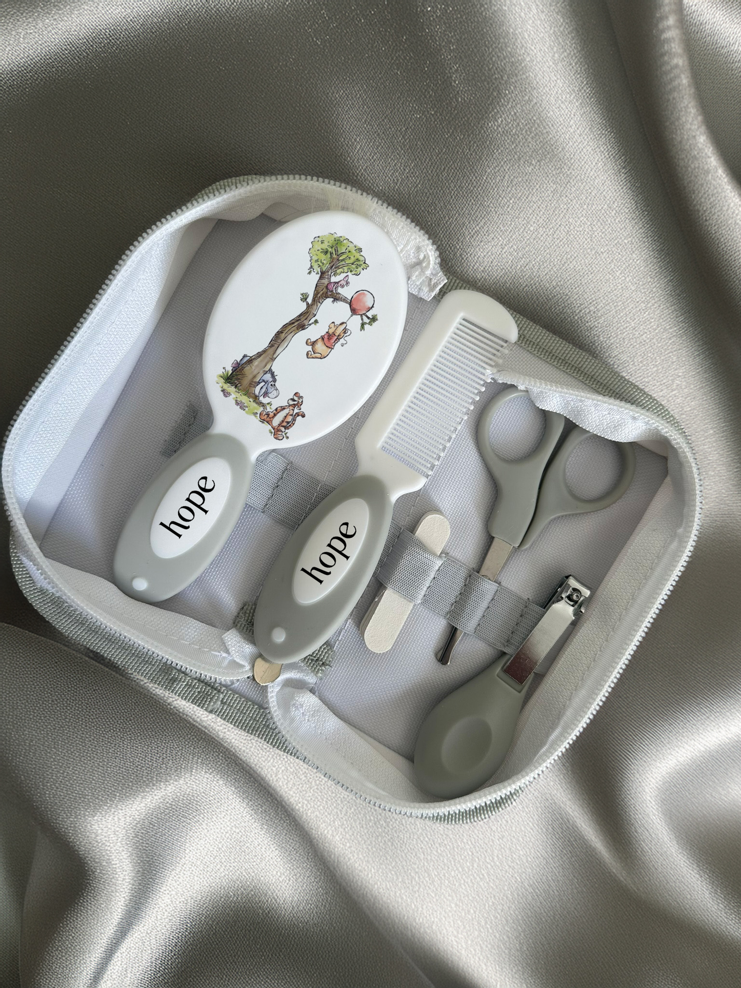 Shnuggle bath personalised set D winnie