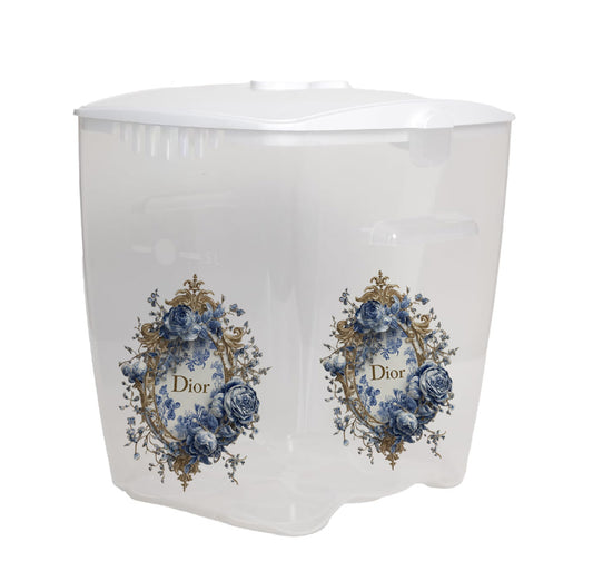 Personalised Milton Steriliser Blue/Gold rose