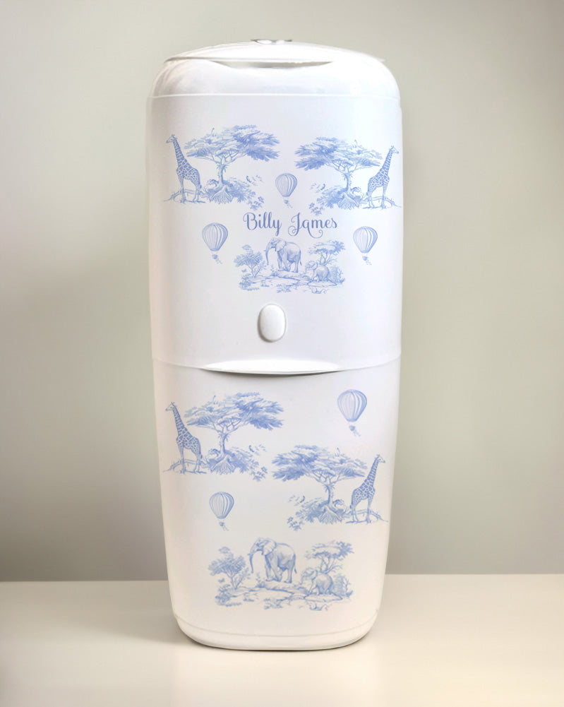 Aqua scale & Ok Baby Bath safari blue