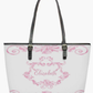 swirl pink changing bag