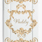 Swirl gold changing mat