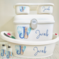 Ok baby Personalised bath set Peter Rabbit Blue