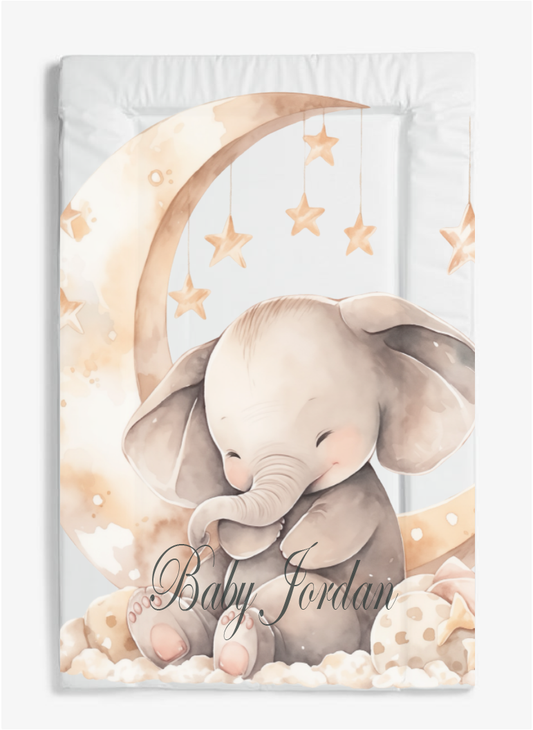 sweet dream elephant moon changing mat