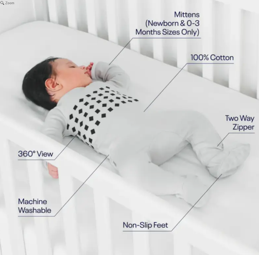 Nanit Breathing Wear Pyjamas Grey