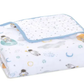 Essentials Cotton Muslin Blanket space explorers (112cm)