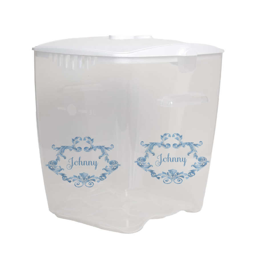 Personalised Milton Steriliser Swirl blue