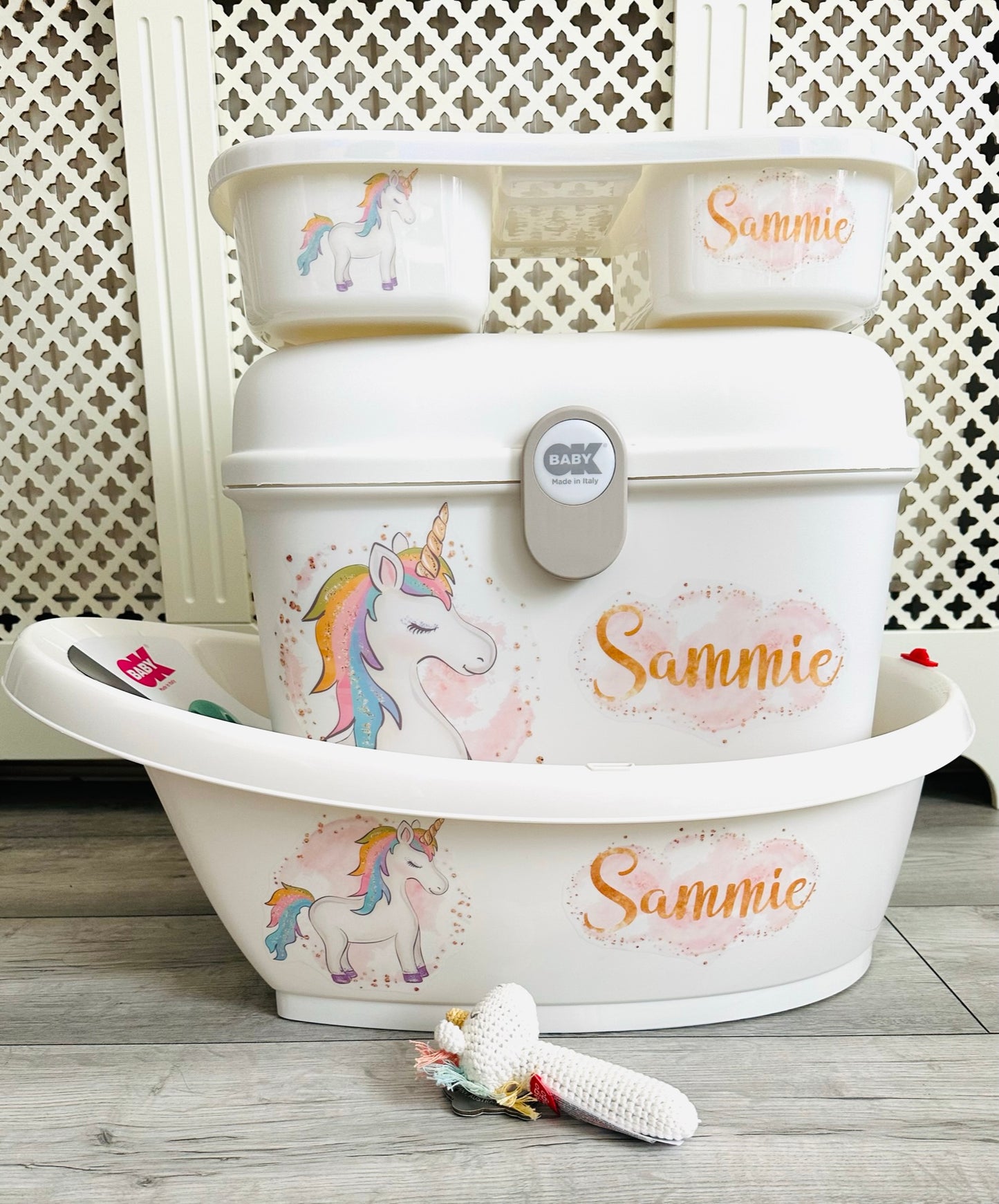 Ok baby Unicorn Bath Set