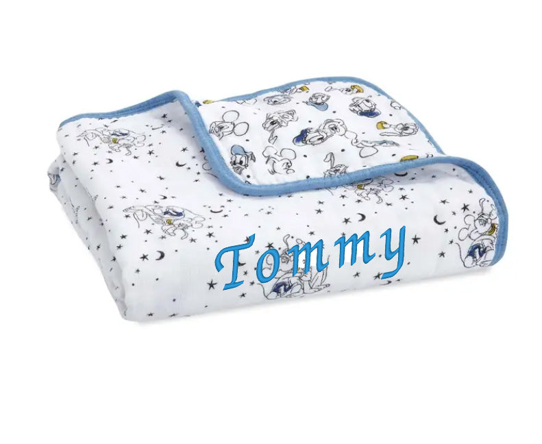 Essentials Cotton Muslin Blanket mickey stargazer (112cm)