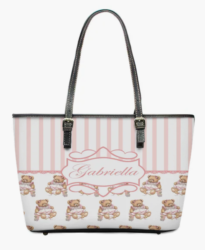vintage bear changing bag