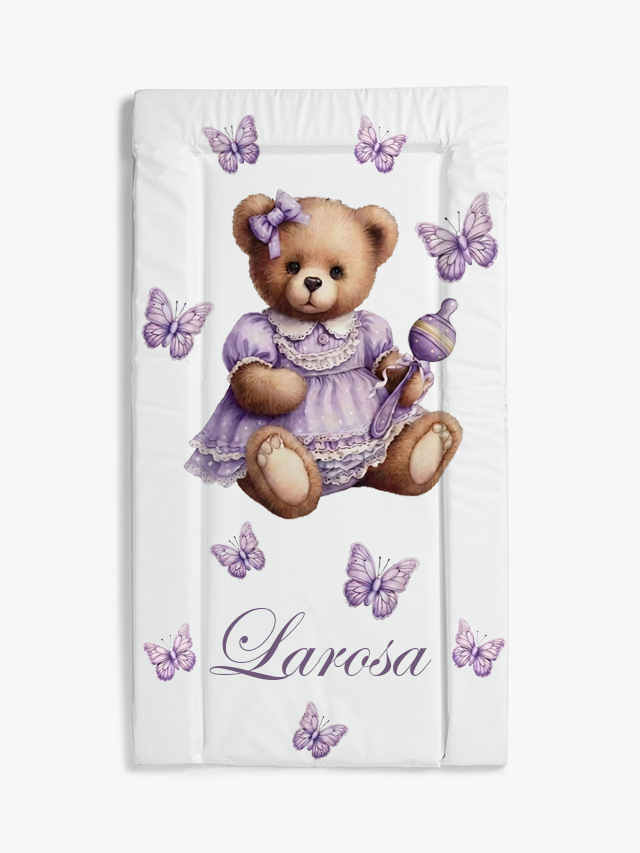Ok baby bath personalised Purple Bear