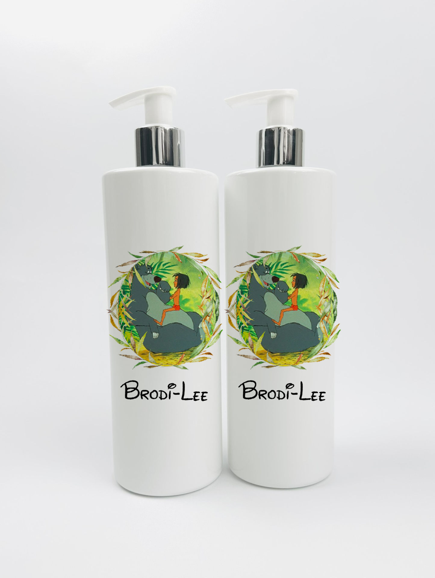 Shnuggle bath personalised set D jungle