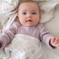 Essentials Cotton Muslin Blanket above the clouds (120cm)