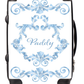 Shnuggle bath personalised set Swirl Blue