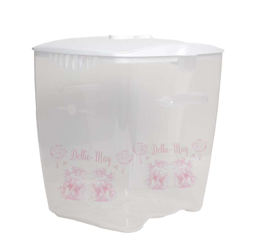 Aqua scale & Ok Baby Bath safari pink