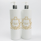 Aqua scale & Ok Baby Bath swirl gold