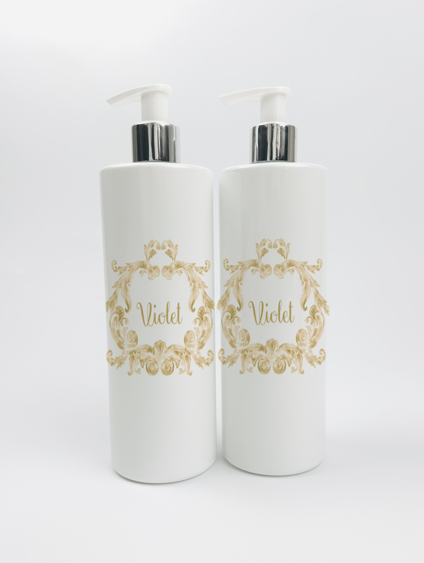 Aqua scale & Ok Baby Bath swirl gold
