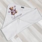 Shnuggle personalised baby bundle Purple bear