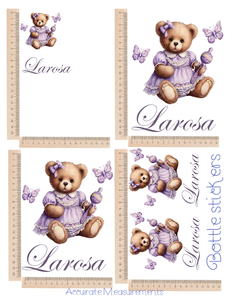 Purple bear