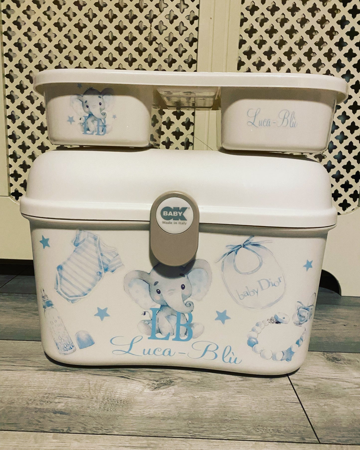 Ok babuy Lux Elephant Bath Set