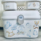 Ok Baby Personalised Lux Blue Bath set
